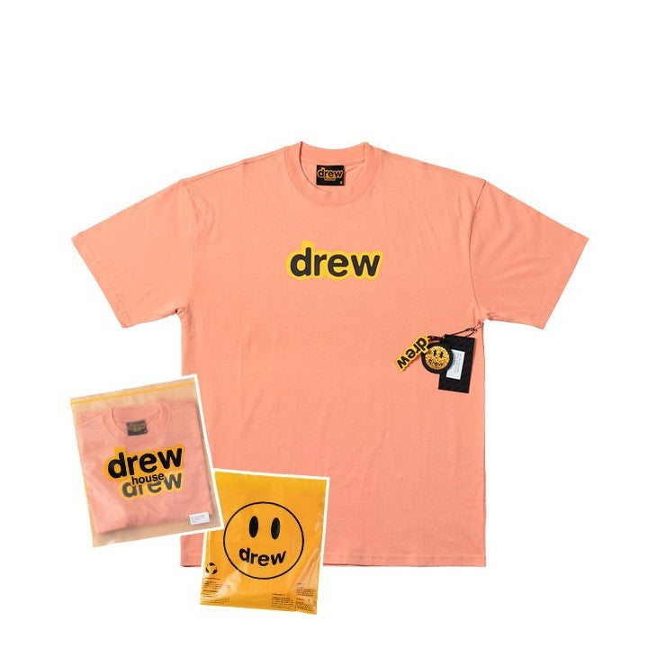Drew Drew Secret SS Tee Peach - Size: XS T-Shirts | Shop From The Mirage