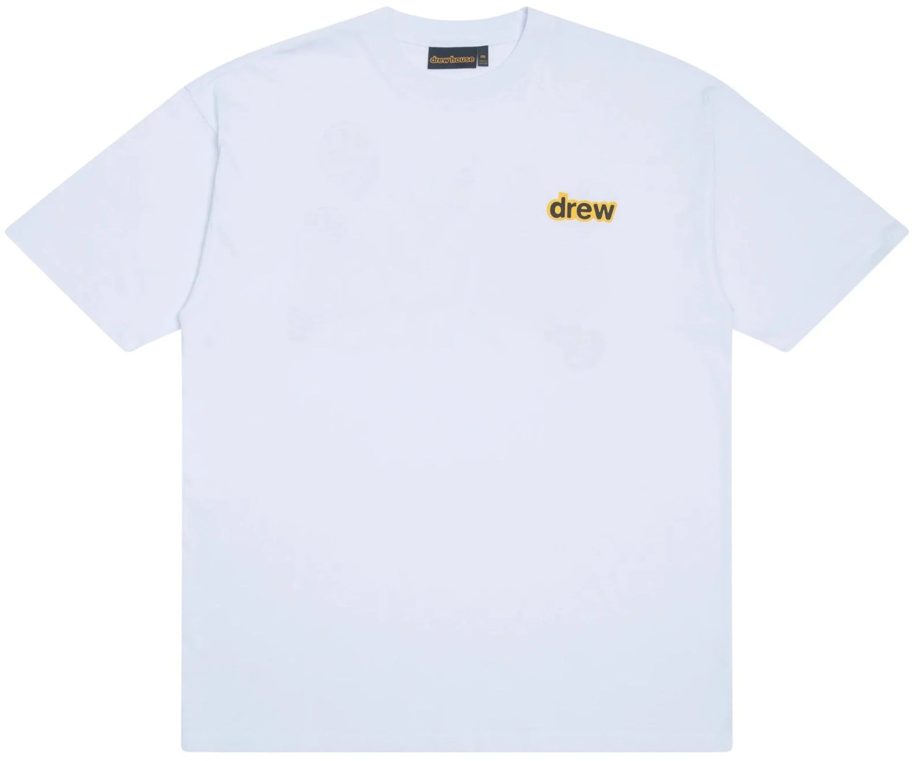 Drew Doodle Joy SS Tee Hot White - Size: XS T-Shirts | Shop From The Mirage
