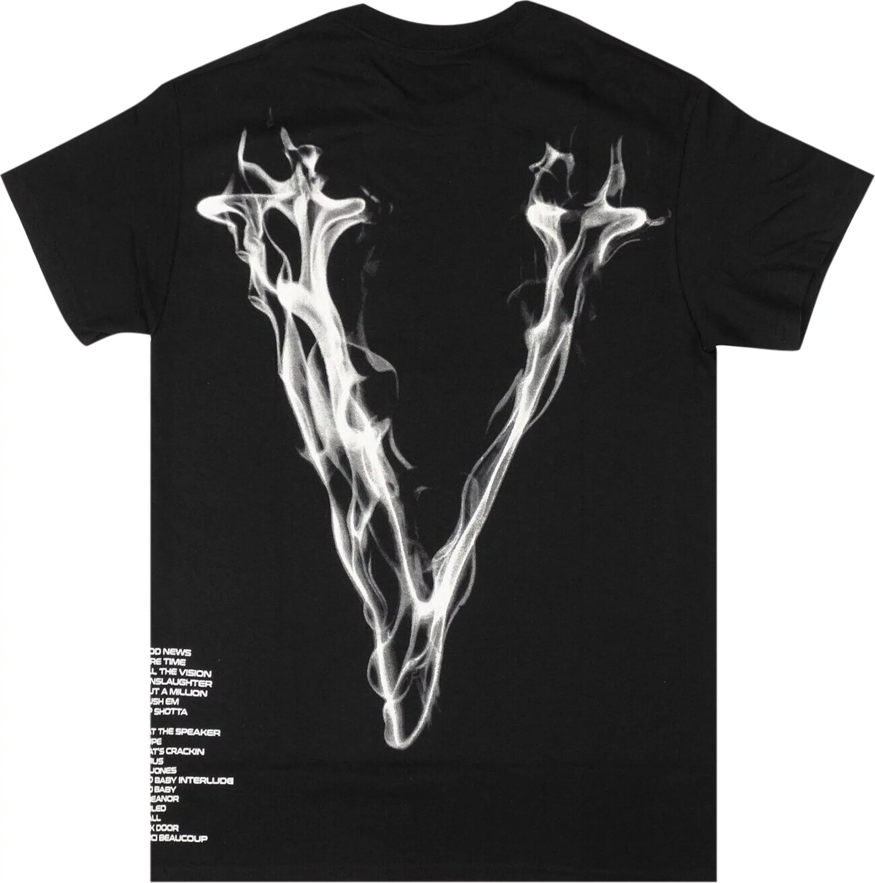 V-Lone Pop Smoke Faith T-Shirt 'Black' - Size: S T-Shirts | Shop From The Mirage