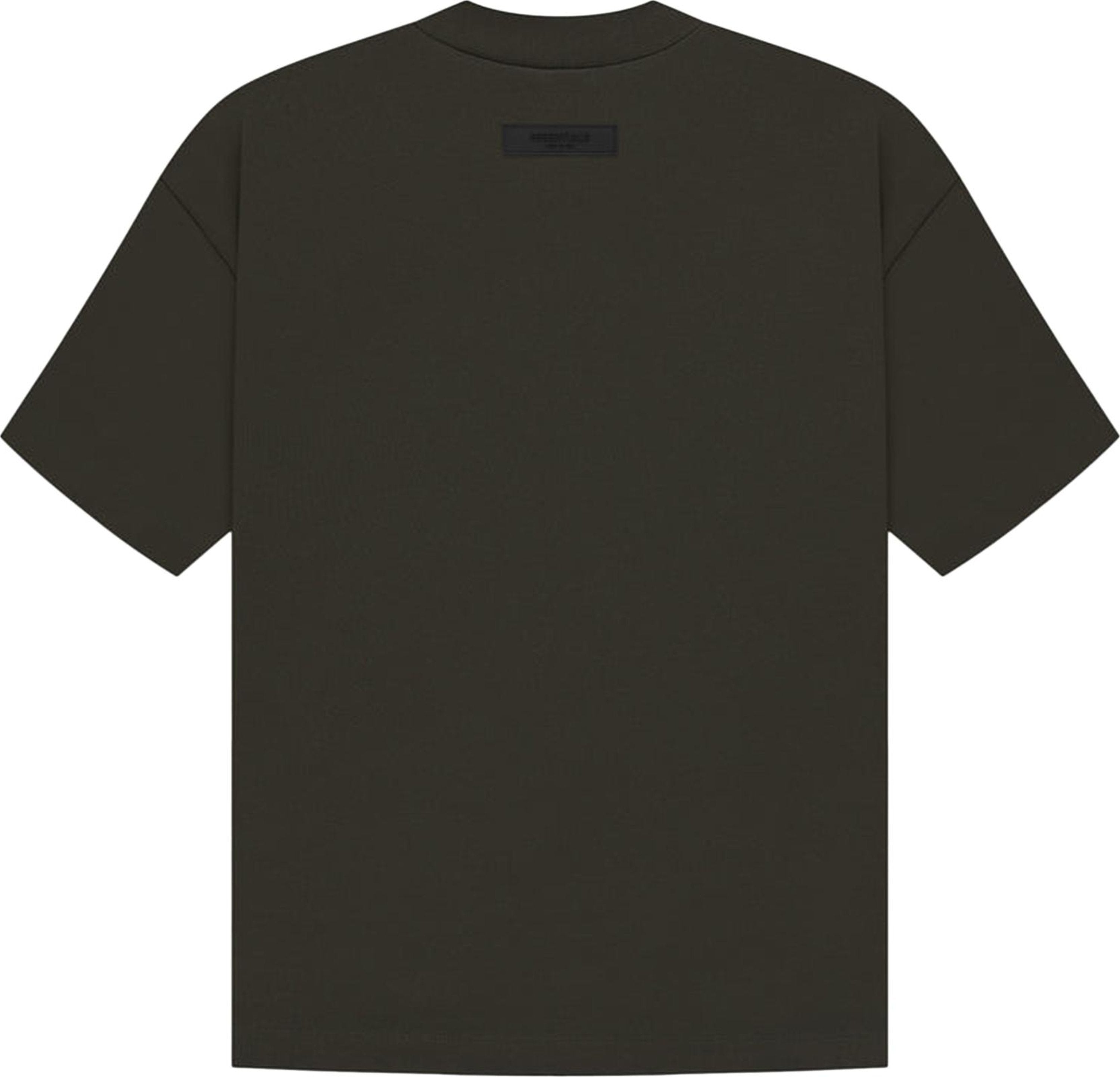 Essential Essentials Off Black T-Shirt - Size: XXS T-Shirts | Shop From The Mirage
