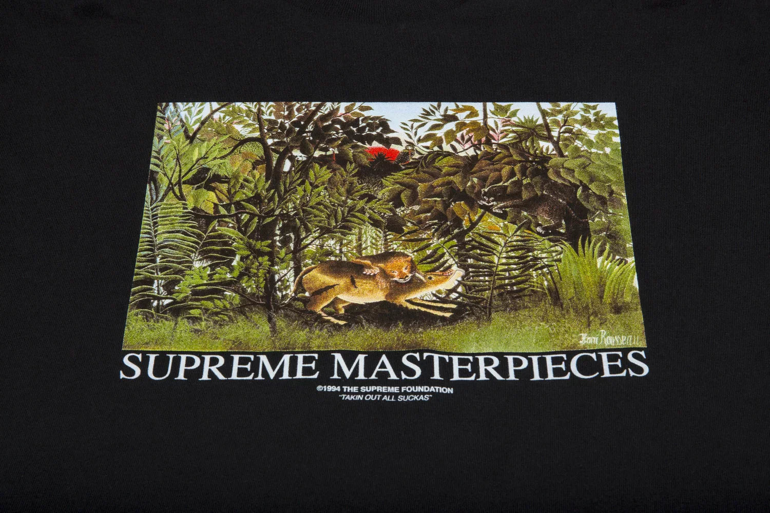 Supreme Masterpieces Tee 'Black' - Size: L T-Shirts | Shop From The Mirage