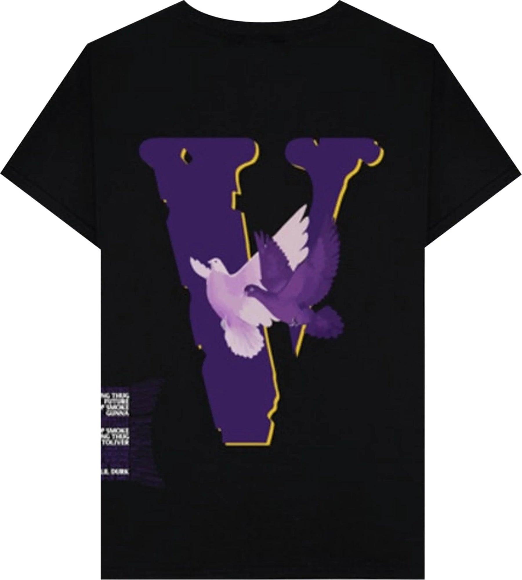 V-Lone Nav Doves Tee 'Black' - Size: S T-Shirts | Shop From The Mirage