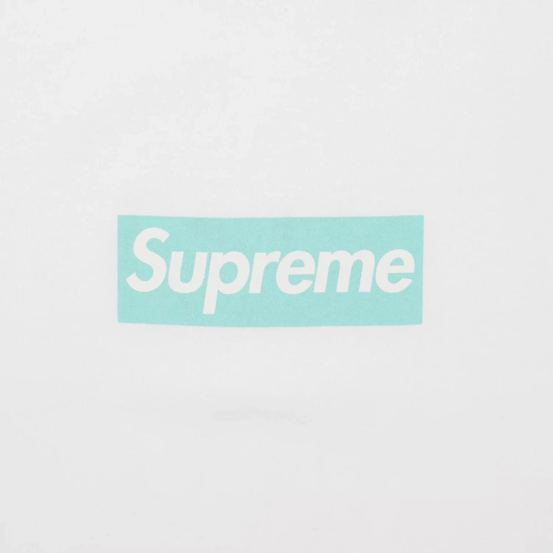 Supreme Tiffany & Co. Box Logo Tee 'White' - Size: S T-Shirts | Shop From The Mirage