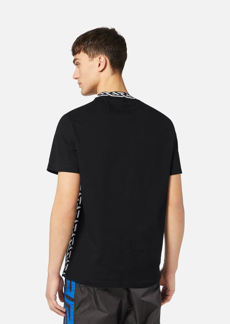 Versace Versace SS22 La Greca Tee - Black - Size: L T-Shirts | Shop From The Mirage