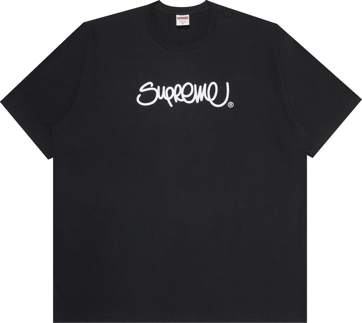 Supreme Handstyle Tee 'Black' - Size: S T-Shirts | Shop From The Mirage