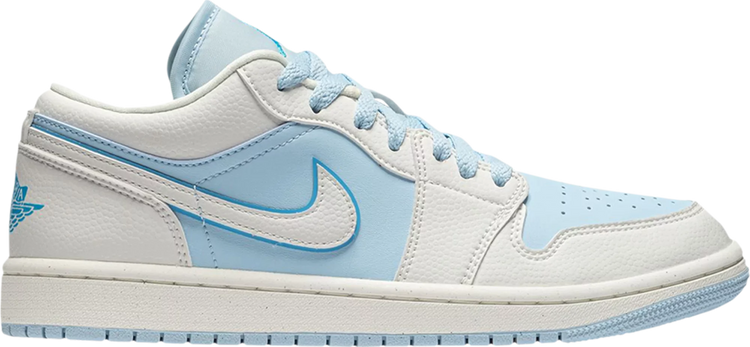Nike AIR JORDAN 1 LOW "REVERSE ICE BLUE" - Size: UK 6 Sneakers | Shop From The Mirage