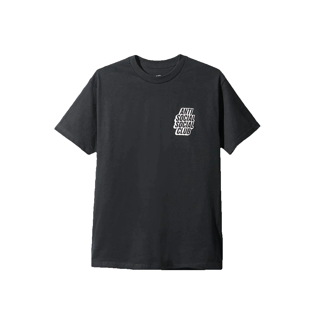 Anti Social Club Anti Social Social Club Blocked Logo Tee - Size: S T-Shirts | Shop From The Mirage