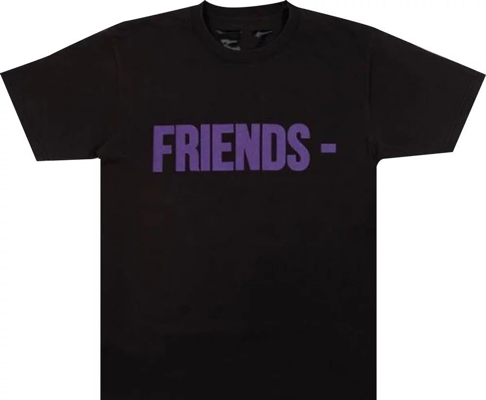 V-Lone Vlone Friends T-Shirt 'Black/Purple' - Size: S T-Shirts | Shop From The Mirage