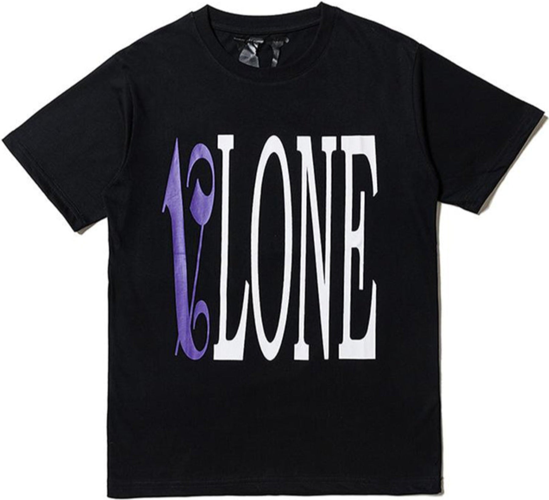V-Lone Vlone x Palm Angels Logo T-Shirt 'Black/Purple' - Size: S T-Shirts | Shop From The Mirage
