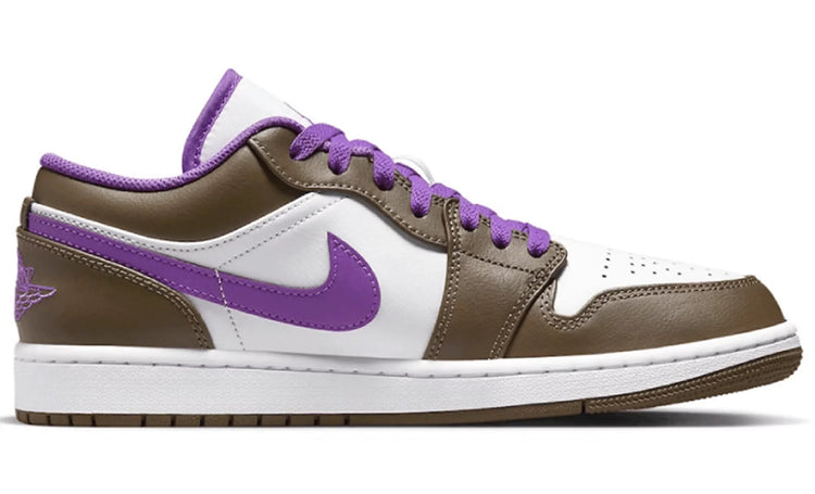 Nike AIR JORDAN 1 LOW "PURPLE MOCHA" - Size: UK 7 Sneakers | Shop From The Mirage