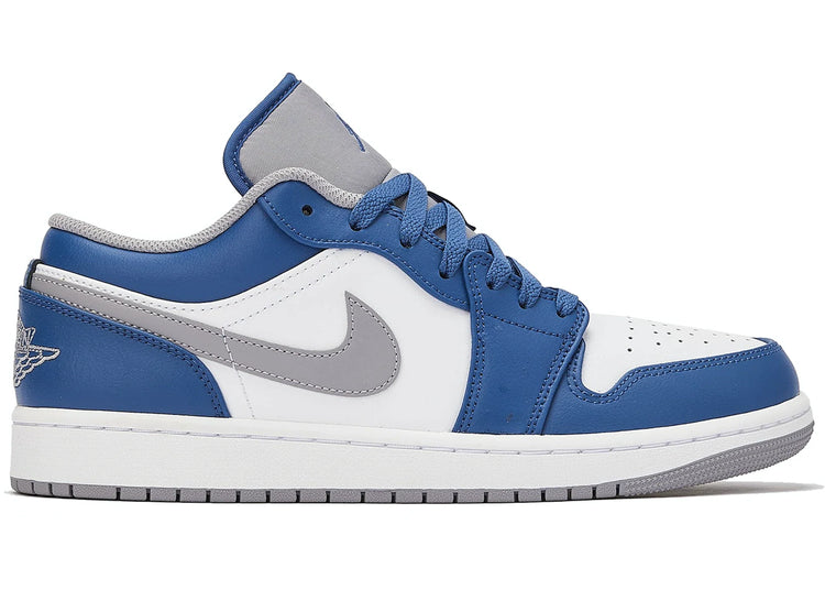 Nike AIR JORDAN 1 LOW "TRUE BLUE" - Size: UK 5 Sneakers | Shop From The Mirage