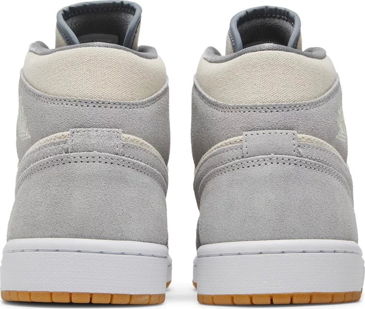 Nike AIR JORDAN 1 MID SE "COCONUT MILK PARTICLE GREY" - Size: UK 7 Sneakers | Shop From The Mirage