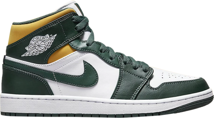 Nike AIR JORDAN 1 MID "SONICS" - Size: UK 10.5 Sneakers | Shop From The Mirage