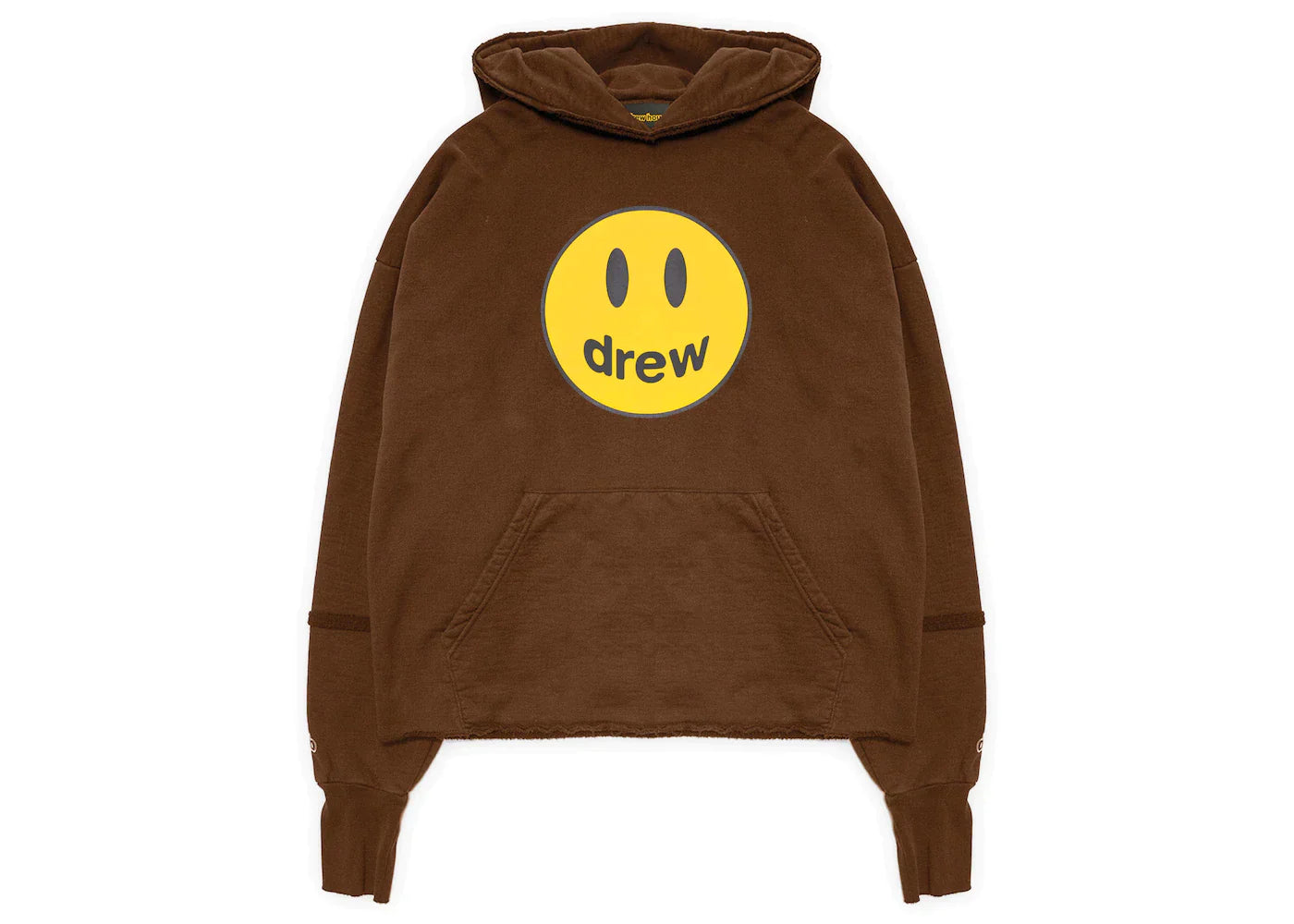 Drew Drew Brown Deconstructed Mascot Hoodie - Size: XS Hoodies | Shop From The Mirage