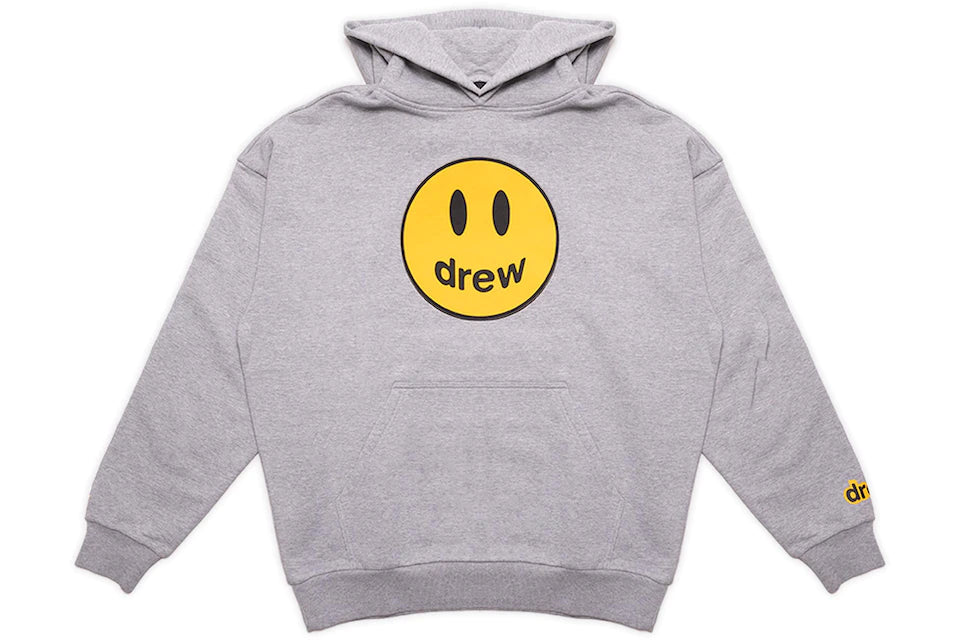 Drew Drew Heather Grey Mascot Hoodie - Size: XS Hoodies | Shop From The Mirage