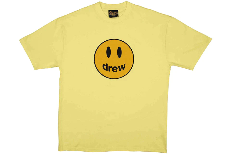 Drew Drew Mascot Short Sleeve Tee "Light Yellow" - Size: XS T-Shirts | Shop From The Mirage