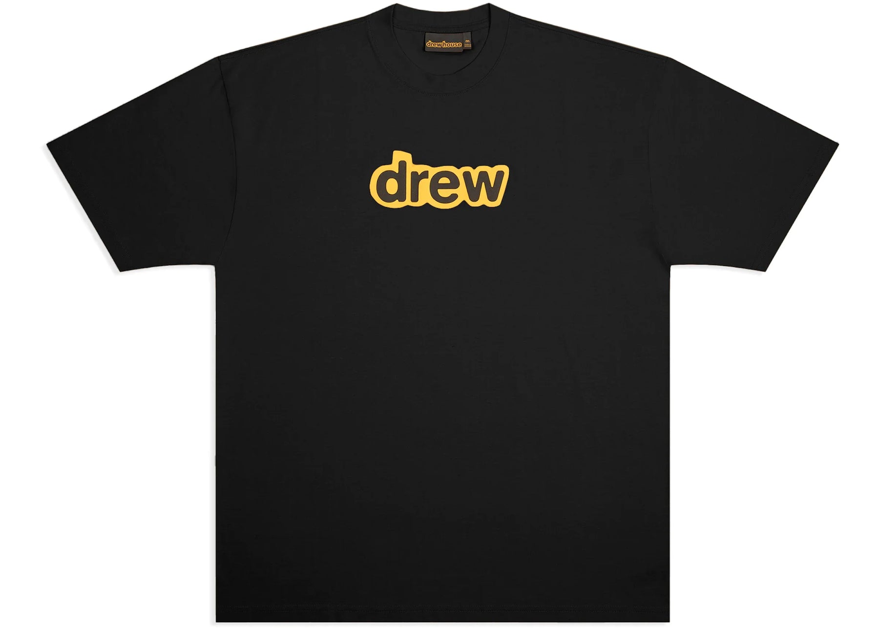 Drew Drew Secret SS Tee Black & Gold - Size: XS T-Shirts | Shop From The Mirage