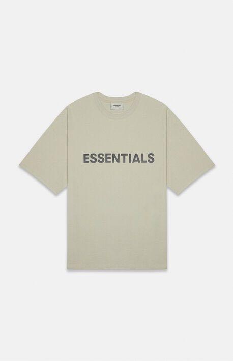 Essential Essentials Front Logo Tee SS20 Moss - Size: XXS T-Shirts | Shop From The Mirage