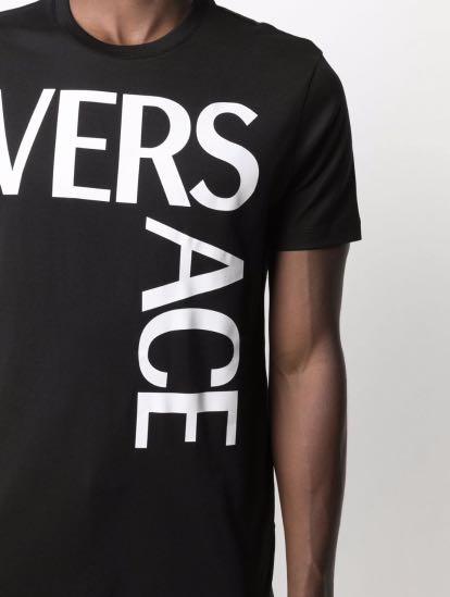 Versace Versace Logo Print Tee - Size: S T-Shirts | Shop From The Mirage