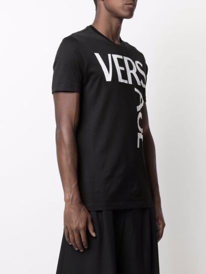 Versace Versace Logo Print Tee - Size: S T-Shirts | Shop From The Mirage