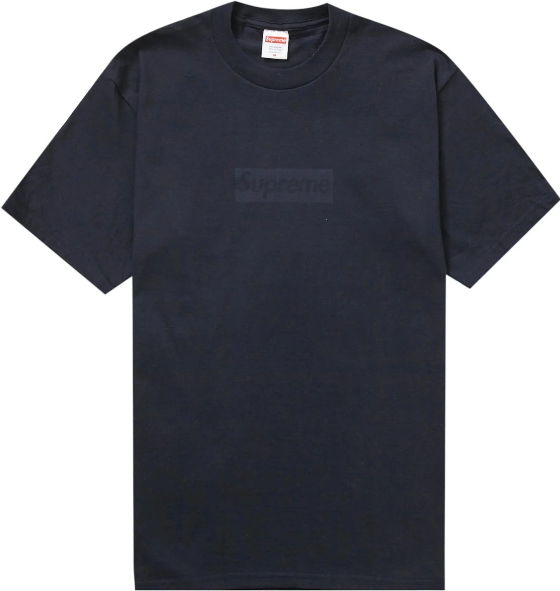 Supreme Supreme Tonal Box Logo Tee 'Navy' - Size: S T-Shirts | Shop From The Mirage