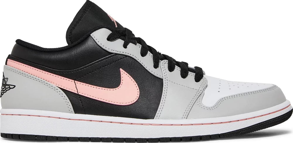 Nike NIKE AIR JORDAN 1 LOW "GREY FOG BLEACHED CORAL" - Size: UK 7 Sneakers | Shop From The Mirage