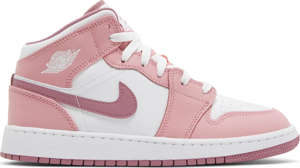Nike NIKE AIR JORDAN 1 MID GS "VALENTINE'S DAY 2023" - Size: UK 4 Sneakers | Shop From The Mirage
