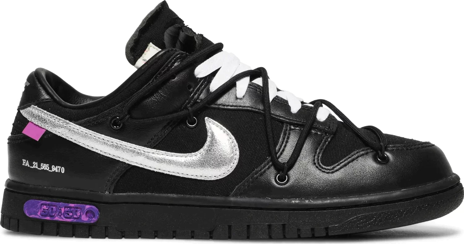 Nike Off-White x Dunk Low "Lot 50 of 50" - Size: UK 7 Sneakers | Shop From The Mirage