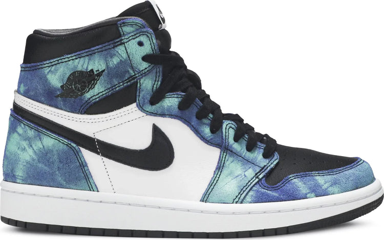 Nike WMNS AIR JORDAN 1 RETRO HIGH OG "TIE-DYE" - Size: 3 Sneakers | Shop From The Mirage