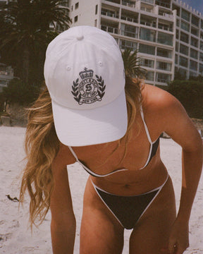 Kate Bikini Bottom - Navy/White
