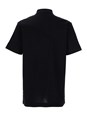 Givenchy Black Polo Shirt with Logo Embroidery on the Front in Cotton Man