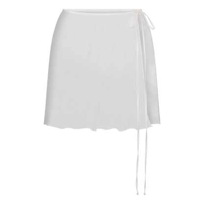 Skims Romance Tie Side Mini Skirt