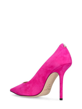 Jimmy Choo 100mm Love suede pumps