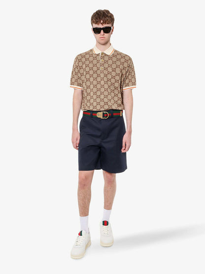 Gucci Polo Shirt Beige Mens