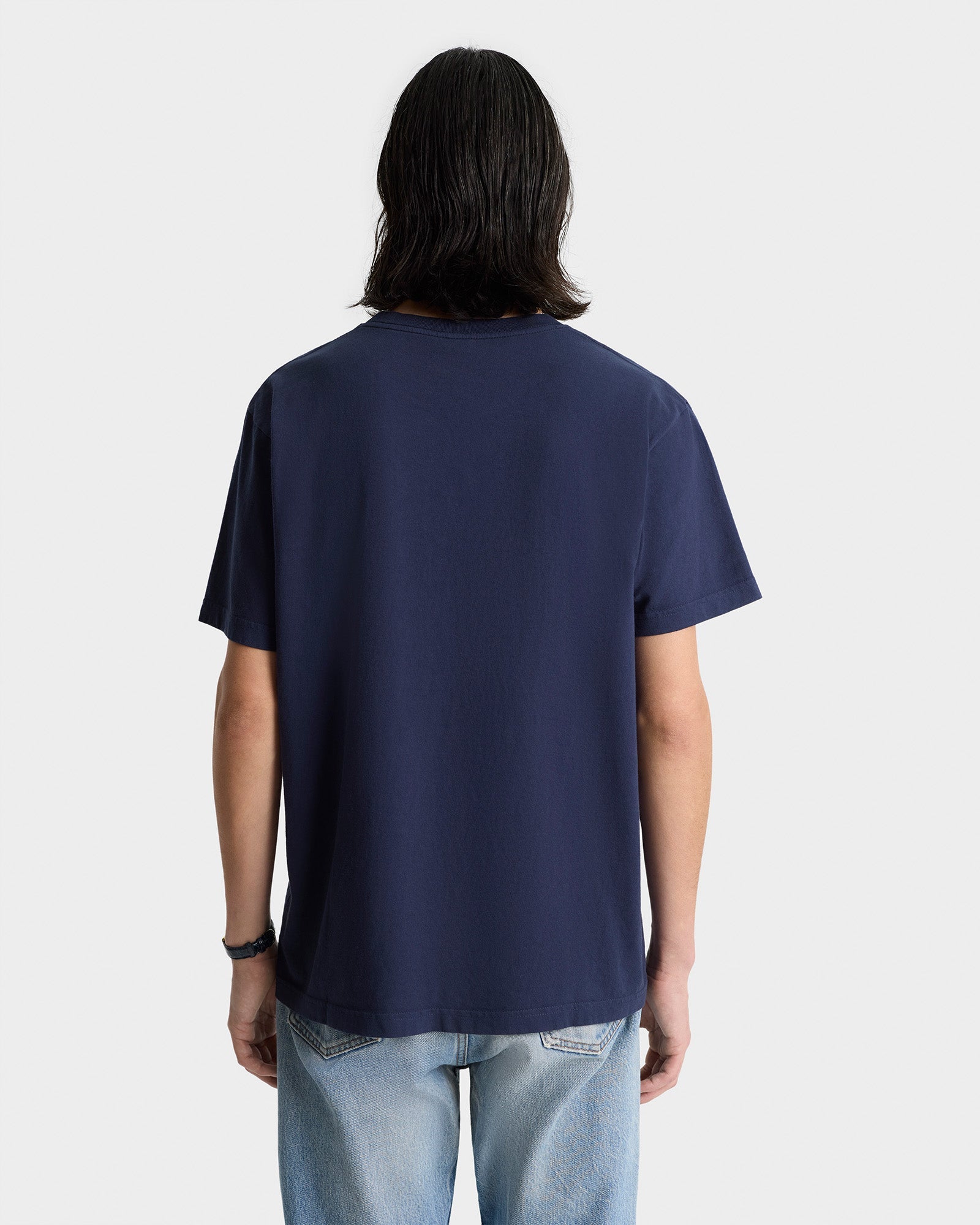 Paris Marathon T-Shirt - Navy/White