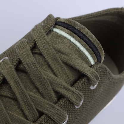 Kingston Canvas/Suede Trainers