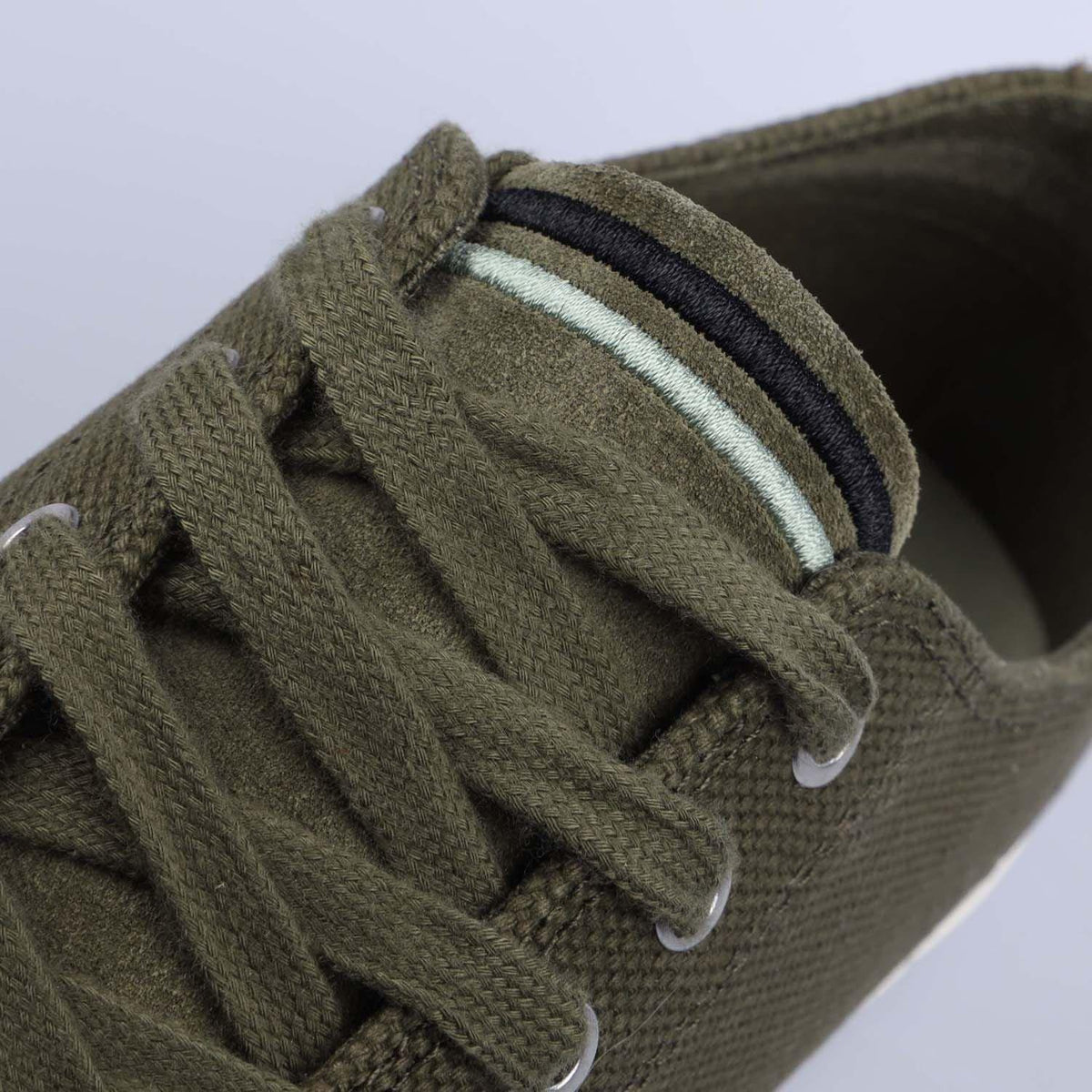 Kingston Canvas/Suede Trainers