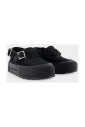 Alexander McQueen Mount Slick Sandals - Black/Silver Leather