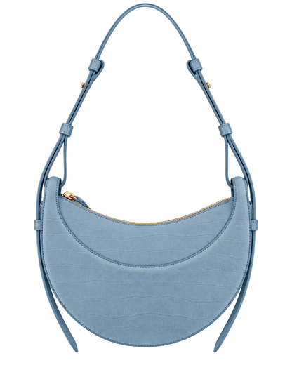 Numéro Dix - Crocodile Nubuck Polar