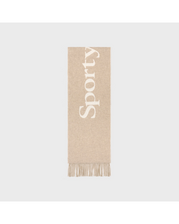 Big Serif Scarf - Gray