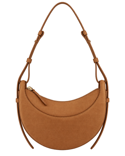 Numéro Dix - Crocodile Nubuck Cinnamon