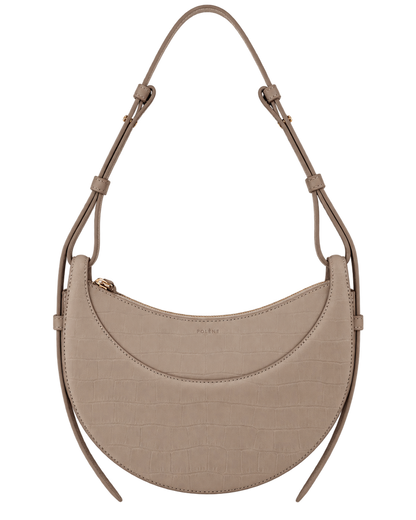Numéro Dix Edition Crocodile Nubuck Taupe