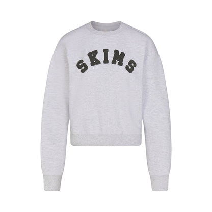 Cotton Fleece Logo Classic Crewneck