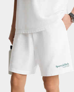 Play Tennis Gym Short - White/Alpine