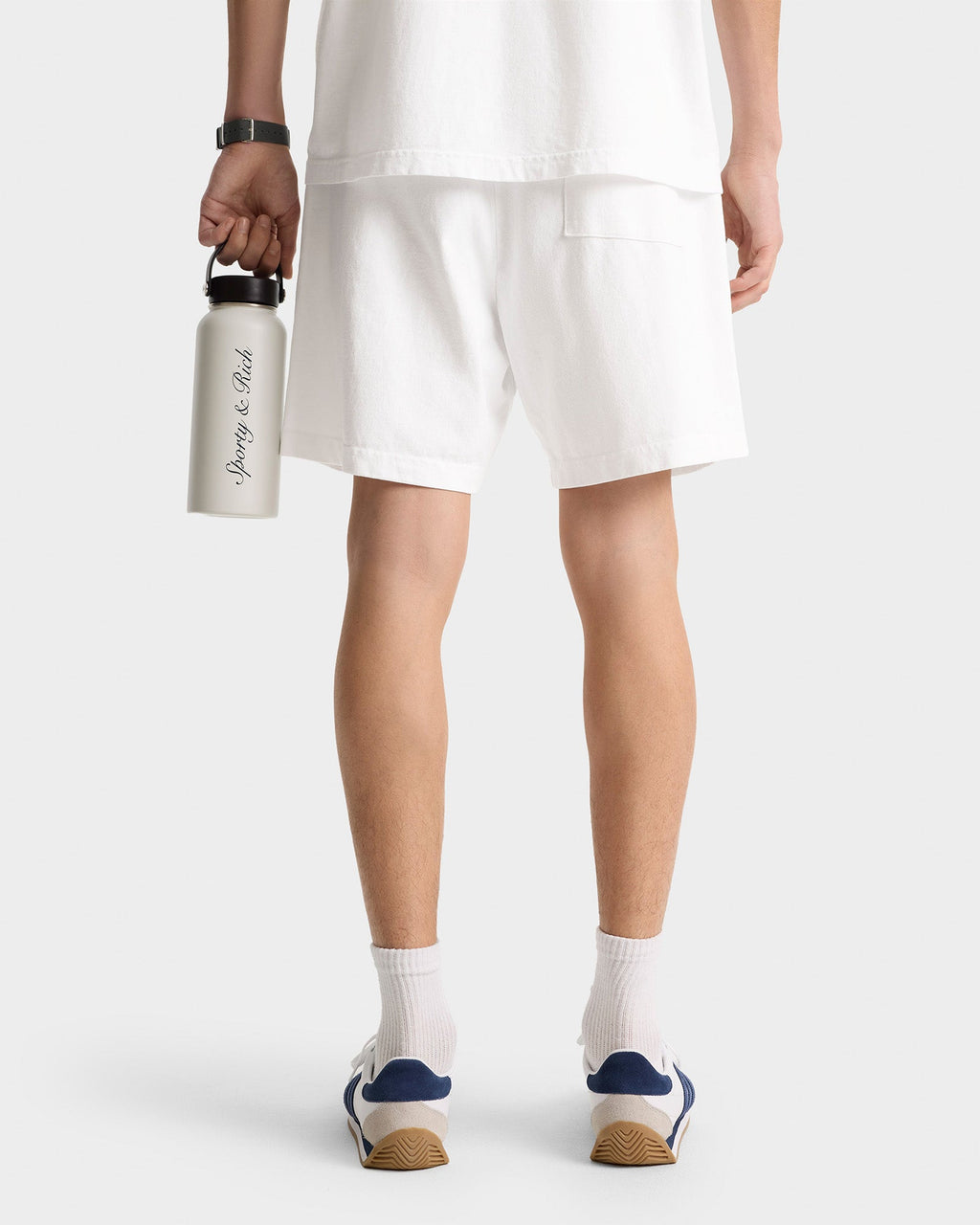 Play Tennis Gym Short - White/Alpine