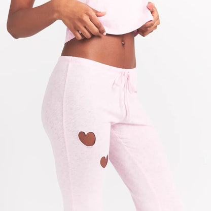 Worn in Jersey Heart Straight Leg Pant