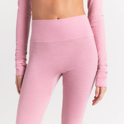 Wool Rib High-waisted Legging