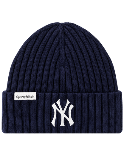 Heritage Yankees Serif Cashmere Polo - Navy/White
