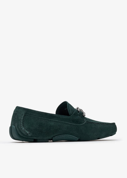 Ferragamo Gancini driving loafers