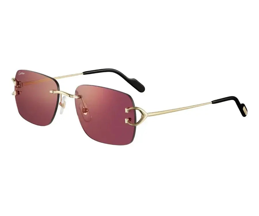 Cartier Cartier 0330S 012 57 (40th year anniversary limited edition) - Sunglasses | Shop From The Mirage